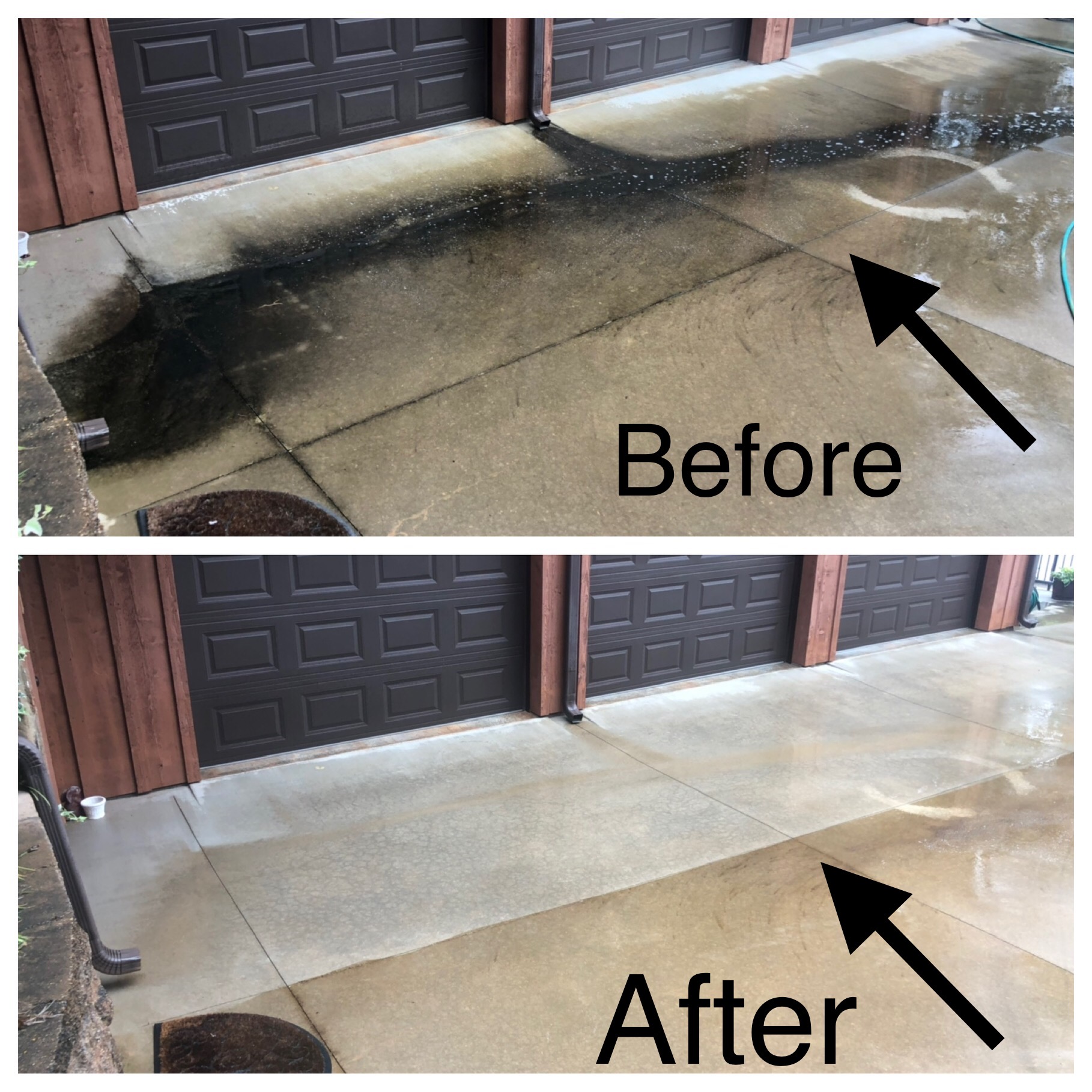 Concrete stain removal in Oak Hill, TN